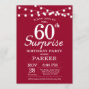 Pesquisar por masculino adulto 60 aniversário convites Festa de aniversário