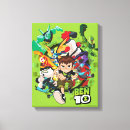 Pesquisar por aliens impressão de canvas Ben 10