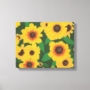 Pesquisar por flores amarelas impressão de canvas Pintura