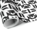 Pesquisar por geométrico preto e branco papel de presente Para ele