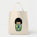 Pesquisar por boneca kokeshi bolsas tote Quimono