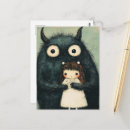 Pesquisar por monstro bonito cartoes postais Fantasia