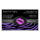 Pesquisar por zebra roxa cartao de visita Púrpura
