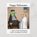 Pesquisar por monster halloween cartoes postais Frankenstein