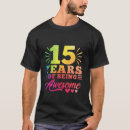 Pesquisar por idade 15 camisetas Aniversário