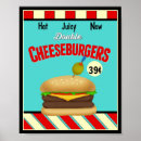 Pesquisar por hamburger pósteres Vintage