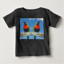 Pesquisar por pássaro lorikeet camisetas Lorique arco íris