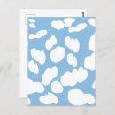 Pesquisar por nuvem azul cartoes postais Para ela