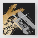 Pesquisar por pincel relogios de parede Folha de ouro