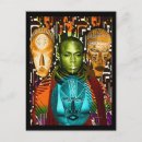 Pesquisar por máscara africana cartoes postais Africano