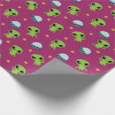 Pesquisar por aliens papel de presente Ufo