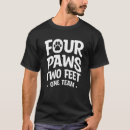 Pesquisar por 4 patas camisetas Um