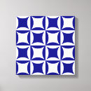 Pesquisar por pattern impressão de canvas Azul