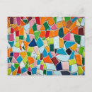 Pesquisar por mosaico azul cartoes postais Colorido
