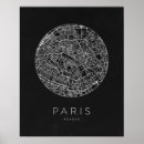 Pesquisar por ruas de paris pôsteres pósteres Minimalista