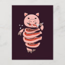 Pesquisar por porco engraçado cartoes postais Comida