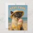 Pesquisar por gato com óculos de sol cartoes postais Praia