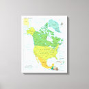 Pesquisar por continente impressão de canvas Mundo