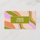 Pesquisar por wavy cartao de visita Retrô