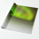 Pesquisar por aurora boreal papel de presente Verde