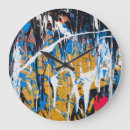 Pesquisar por dos grafites parede relogios de parede Abstrato