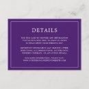 Pesquisar por purple wedding convites Para ela