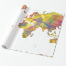 Pesquisar por mapa mundo papel de presente Países