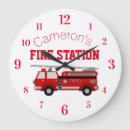 Pesquisar por bombeiro relogios de parede Carro de bombeiros