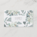 Pesquisar por flores azuis cartao de visita Negócio