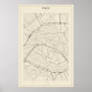 Pesquisar por mapa de paris pôsteres pósteres Mapa da cidade