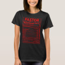 Pesquisar por apreciação do pastor camisetas Para