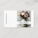 Pesquisar por vaso flor padrao de cartao de visita Rosas