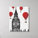 Pesquisar por balão vermelho impressão de canvas Flores