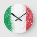 Pesquisar por bandeira italiana relogios de parede Tricolore