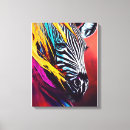 Pesquisar por da zebra impressão impressão de canvas Selvagem