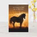 Pesquisar por silhueta do cavalo cartoes Pôr do sol