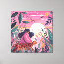 Pesquisar por plantas botânicas impressão de canvas Ilustração