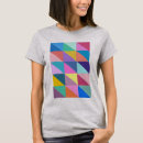 Pesquisar por triângulos coloridos camisetas Abstrato