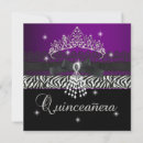 Pesquisar por quinceanera zebra convites 15