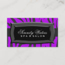 Pesquisar por zebra roxa cartao de visita Roxo