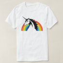 Pesquisar por unicórnio do arco íris camisetas Para todos