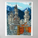 Pesquisar por desenho castelo pôsteres pósteres Ilustração