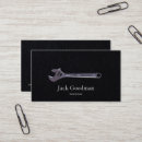 Pesquisar por chave inglesa cartao de visita Homem de mão