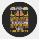 Pesquisar por empilhadeira adesivos Trabalhador do depósito