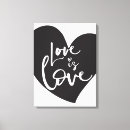 Pesquisar por letras impressão de canvas Minimalista