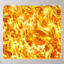 Pesquisar por fogo e chamas pôsteres pósteres Amarelo