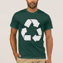 Pesquisar por símbolo do reciclar camisetas Vai o verde