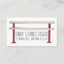 Pesquisar por dançarino balé de cartao de visita Estúdio de dança