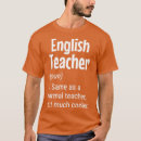 Pesquisar por professor de inglês engraçado camisetas Leitura