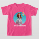 Pesquisar por você é minha princesa camisetas Para crianças